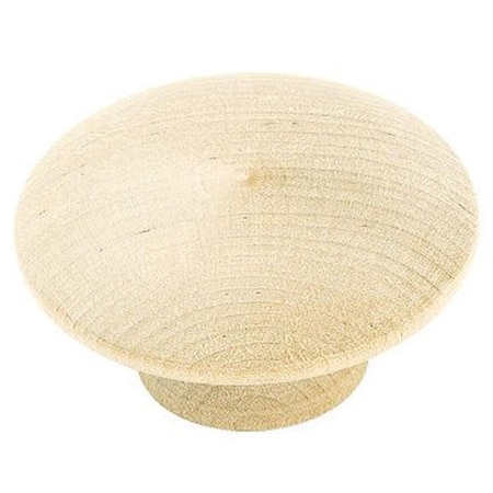 BP814WD 2 in Round Knob Birch